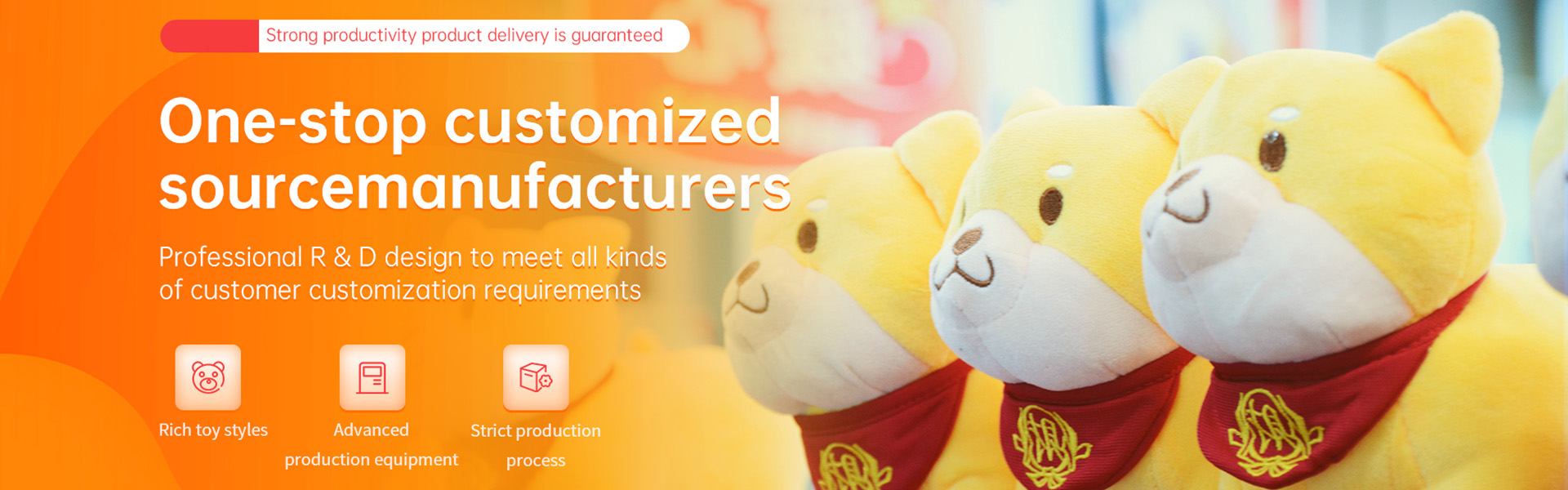 Kexiong Toy中国工場のカスタムぬいぐるみ生産ライン